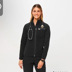 FIGS ON SHIFT FLEECE JACKET